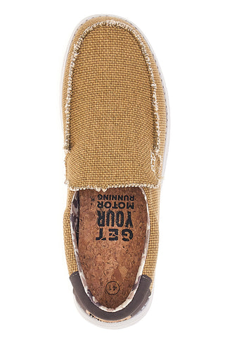 Kamelfarbene Route 66-Loafer RO41817