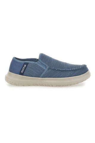 Mocassini Blu con Tomaia in Mesh ROUTE 66 RO51802