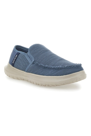 Blaue Slipper mit Mesh-Obermaterial ROUTE 66 RO51802