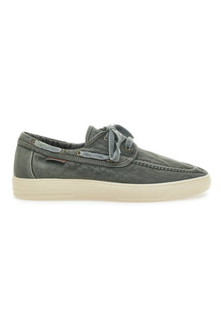Grüne Schnürschuhe mit Canvas-Obermaterial WRANGLER 20251033