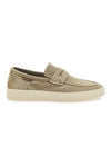 Beige Mokassins mit Obermaterial aus Canvas WRANGLER 20251034
