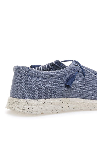 Mocassini Navy con laccio elastico SEVENOAKS PK1147L