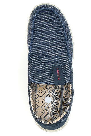 Mocassini in Tela Blu SEVENOKS PK6909E