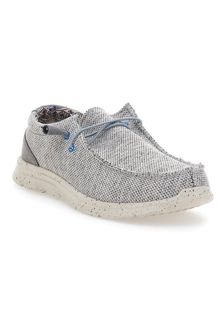 Mocassini grigio con laccio elastico SEVENOAKS PK1118G