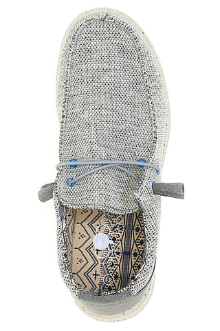 Mocassini grigio con laccio elastico SEVENOAKS PK1118G