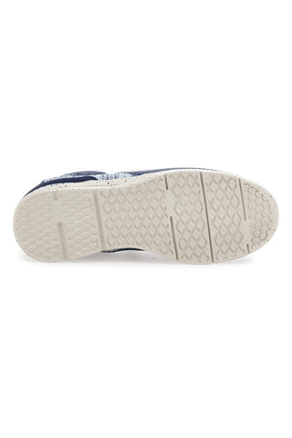 SEVENOAKS PK6319A Blaue Loafer mit elastischer Spitze