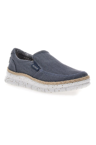 Mokassins Jeans mit dekorativem Bast MAX DILLAN DAVID TWILL