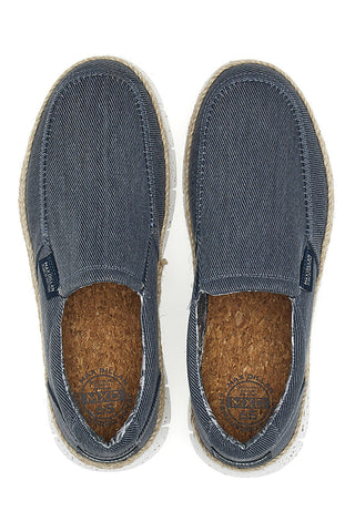 Mokassins Jeans mit dekorativem Bast MAX DILLAN DAVID TWILL