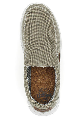 Mocassini Beige in con Suola Bianca MAX DILLAN MXM419907