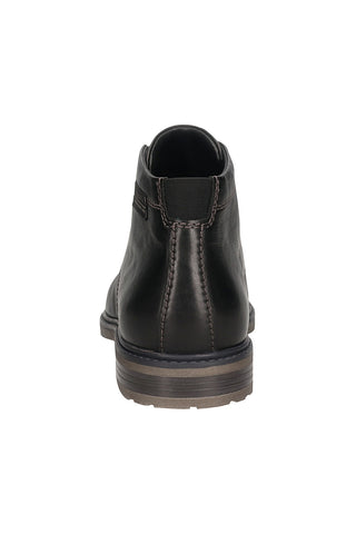 Bugatti 3159573F1000 Stiefeletten aus schwarzem Echtleder mit flexibler Sohle