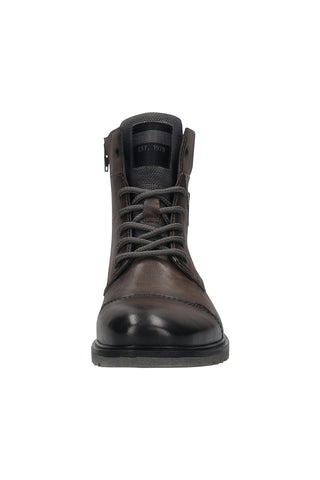 Bugatti 325A0U3F3514 Schnürstiefel aus braunem Nubukleder