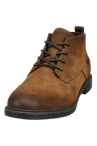 Bugatti 335AHE325900 Braune High-Top-Schnürschuhe