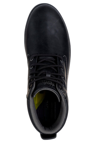 Skechers – Garlan Deno – Wasserdichte, schwarze Stiefel mit Memory-Schaum