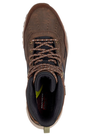 Scarponcini marroni waterproof con inserti in mesh Skechers Slade Ultra Turner