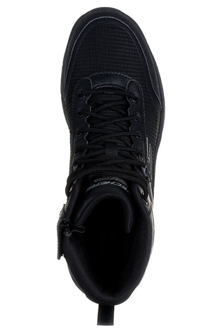 Scarponcini neri water-repellent con Memory Foam Skechers Hillcrest 2.0 Woodrock Peak