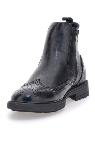 Beatles neri in pelle con lavorazione brogue Jerpoint 9Y1736