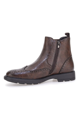 Jerpoint 9Y1736 Braune Beatles-Stiefel im Brogue-Stil