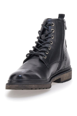 Ferré FU220C617 schwarze Schnürstiefeletten