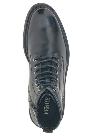 Ferré FU220C617 schwarze Schnürstiefeletten