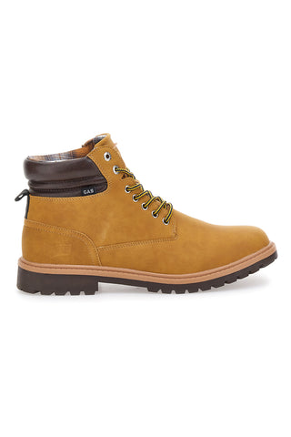 Stivaletti cuoio imbottiti suola dentellata Gas GAM521100