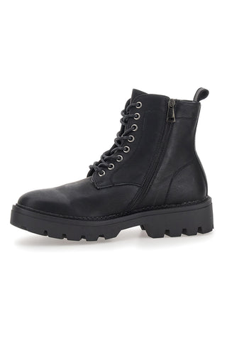 Johes Land 2308112 schwarze Amphibien mit Stollensohle