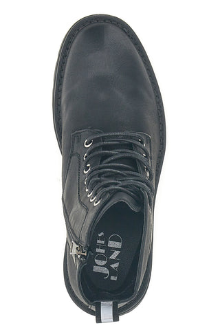 Johes Land 2308112 schwarze Amphibien mit Stollensohle