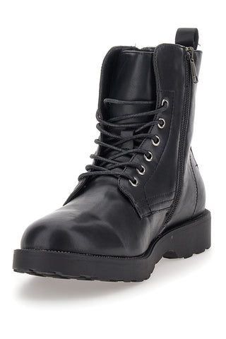 Schwarze Amphibien mit seitlichem Reißverschluss Johes Land 1681631