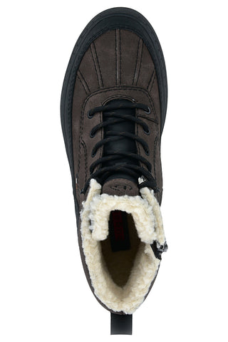 Bugatti 321AGA545050 gepolsterte braune Stiefel mit Reißverschluss