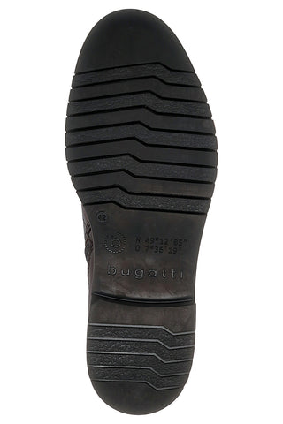 Anfibi marroni in vera pelle con punta rinforzata Bugatti 3318373A4100