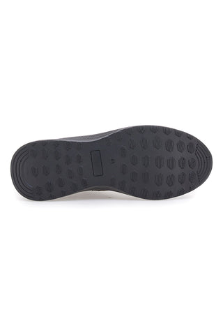 Braune Sneakers aus Leder mit seitlichem Reißverschluss Pittarello 24097621 für Herren