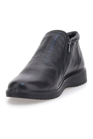 Polacchini neri con zip laterali Claremorris 17102165