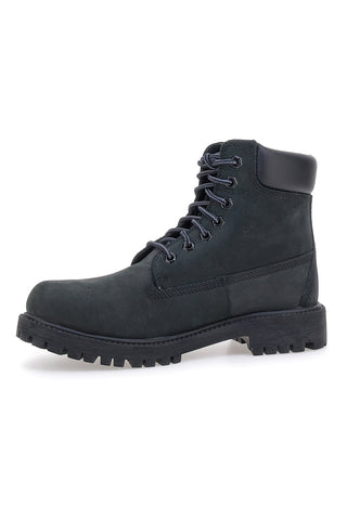 Boardman 11114509 Schwarze Stiefel mit gepolstertem Kragen