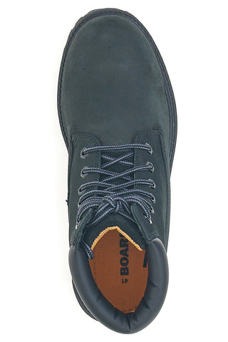 Boardman 11114509 Schwarze Stiefel mit gepolstertem Kragen