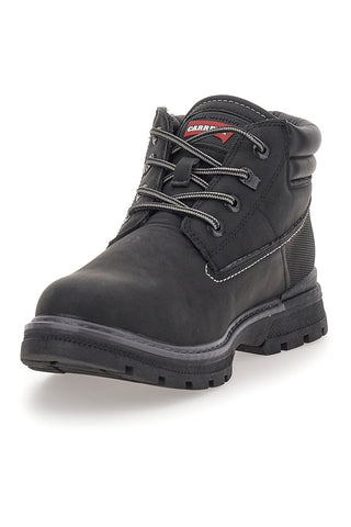 Carrera CAM73302N2020 Schwarze Stiefeletten mit gepolstertem Schaftrand