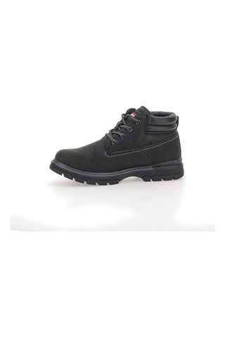 Carrera CAM73302N2020 Schwarze Stiefeletten mit gepolstertem Schaftrand