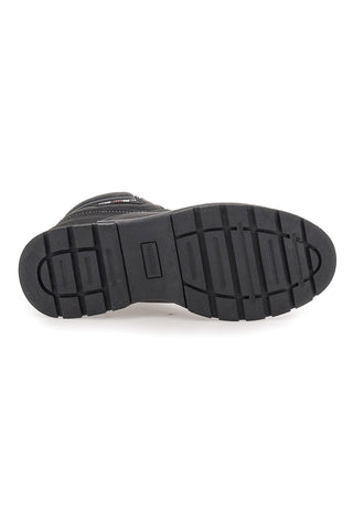 Carrera CAM73302N2020 Schwarze Stiefeletten mit gepolstertem Schaftrand