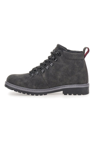 Carrera CAM731012020 Schwarze Trekking-Stiefeletten mit Haken