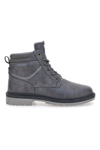 Graue Stiefel von Carrera (CAM75904P4343) mit Profilsohle