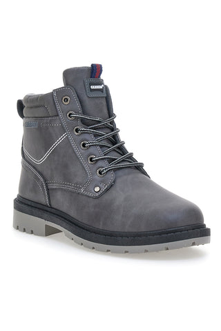 Graue Stiefel von Carrera (CAM75904P4343) mit Profilsohle