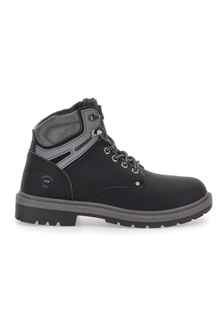 Schwarze Stiefeletten Carrera CAM759052048 mit grauen Details