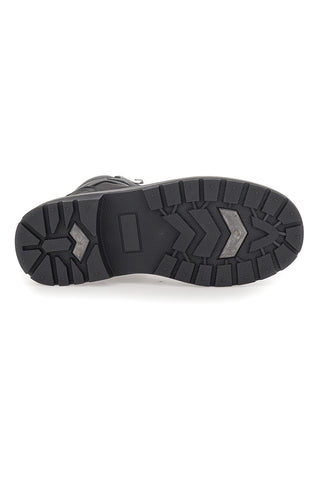 Stivaletti scarponcini neri con dettagli grigi Carrera CAM759052048