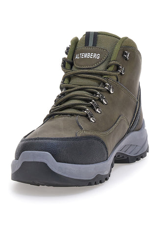 Altemberg GB2045 Grüne Stiefeletten mit rutschfester Sohle