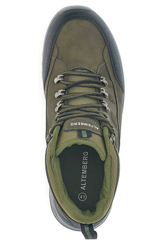 Altemberg GB2045 Grüne Stiefeletten mit rutschfester Sohle