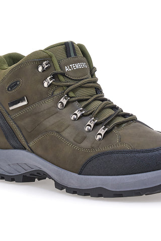 Altemberg GB2045 Grüne Stiefeletten mit rutschfester Sohle