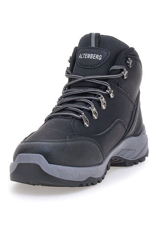 Altemberg GB2045 Schwarze Stiefeletten mit rutschfester Sohle