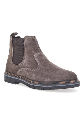 Pittarello Eco 252520020 Herren-Reißverschlussschuhe aus braunem Echtleder
