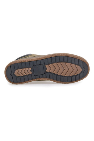 Scarpe alte verdi imbottite fondo dentellato Cotton belt CBM524A0604