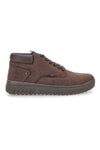 Scarpe alte marroni imbottite fondo robusto Cotton belt CBM524A0602