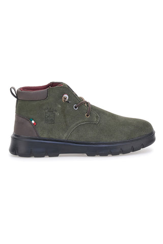 Polacchini verdi con suola flessibile Marina militare MM982