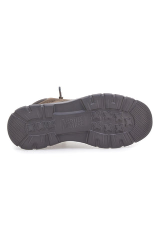 Braune Stiefeletten mit flexibler Sohle Navy MM982